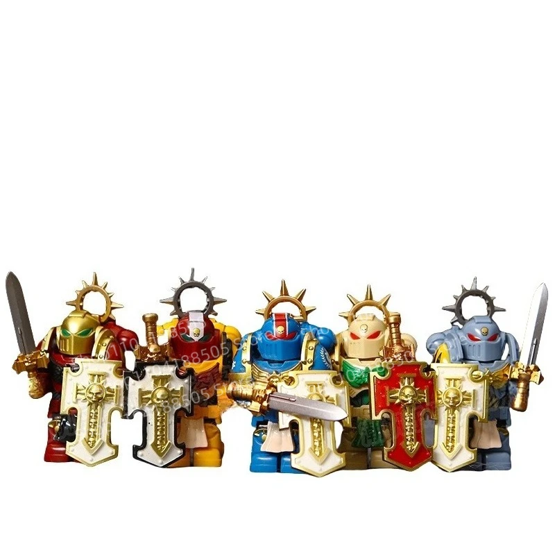 MOC サードパーティ騎士 40 戦士軍団剣ガード退役軍人ダークアーミー人形玩具玩具ギフト装飾品