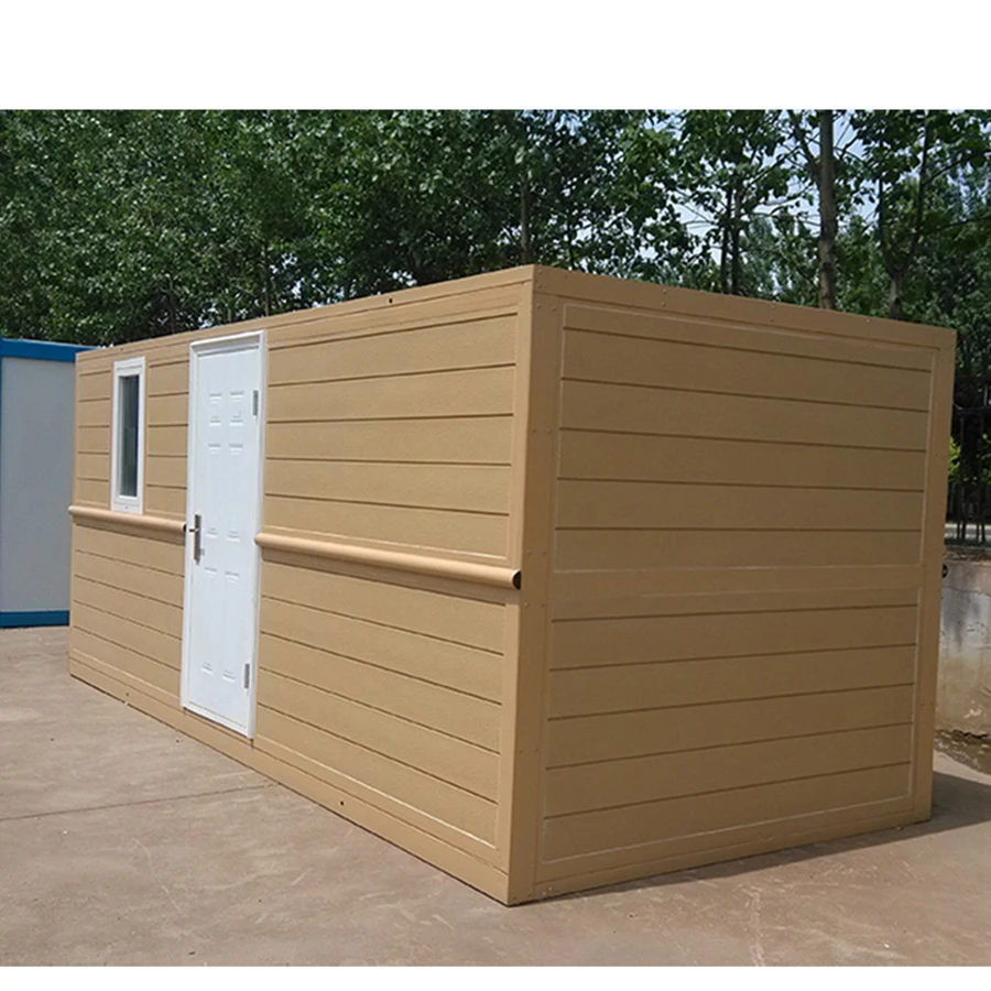 Construction  Modular Cost effective Folding Container House  Steel Structure  Wind Resistance  Detachable Temperature Resistant