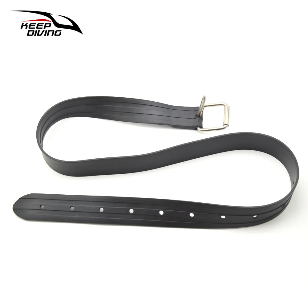 1,3 M/1,5 M/1,8 M Freitauchen Tauchen Gummi Gewicht Gürtel Mit Edelstahl RQuick Release Schnalle BCD Zubehör Tauchen Ausrüstung – Detail 6