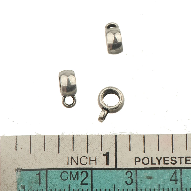 150pcs Charms Connectors Pendants Bail Bracelet Handmade DIY Vintage Silver Metal Jewelry Findings Wholesale Items For Business