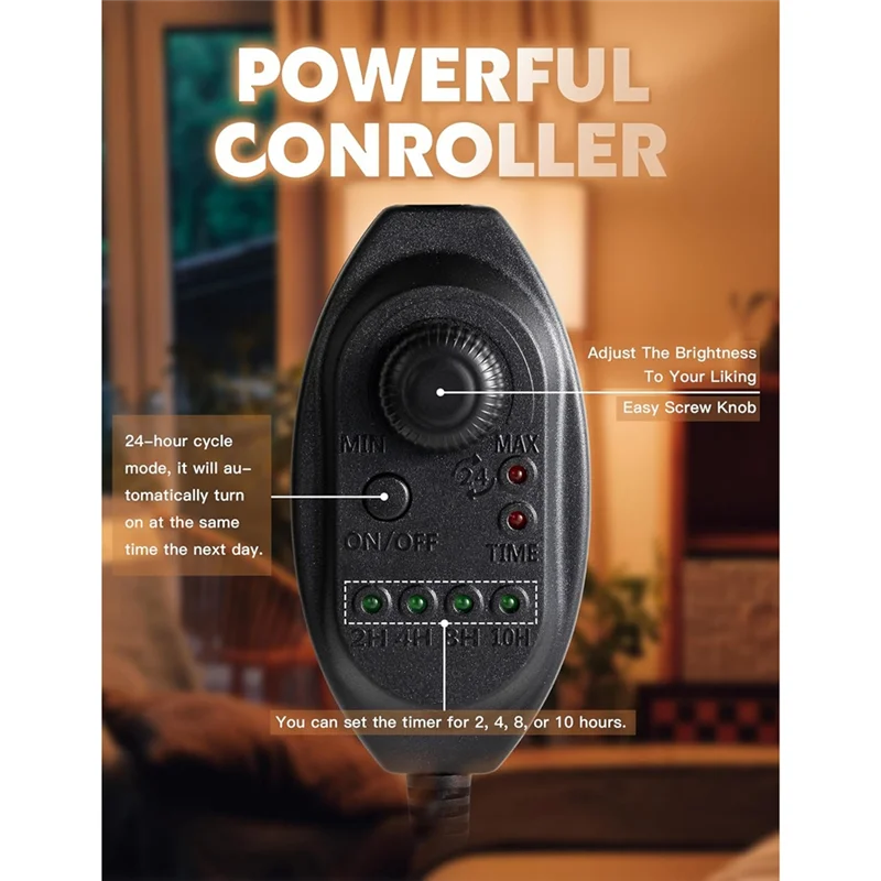 

ABFS Candle Warmer Lamp Timer Dimmable, Elegant Birthday Gift For Women Mom, House Warming Decoration EU Plug