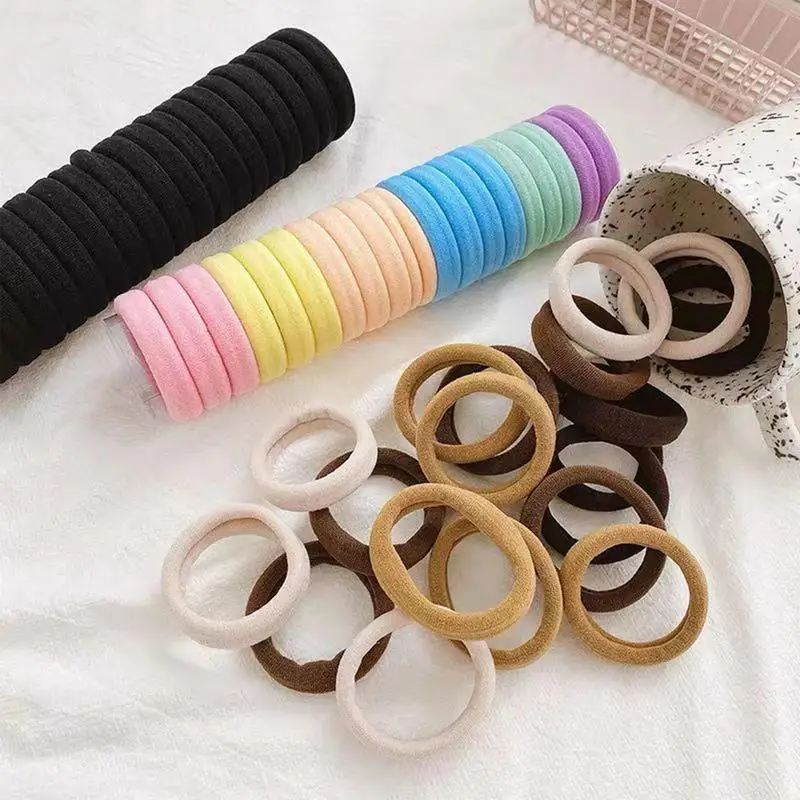 Hair Ties 20 Pcs Elastics Hair Bands Large Stretch Hair Ties Bands Rope High Elasticity Ponytail Holder For Thick Heavy Hair