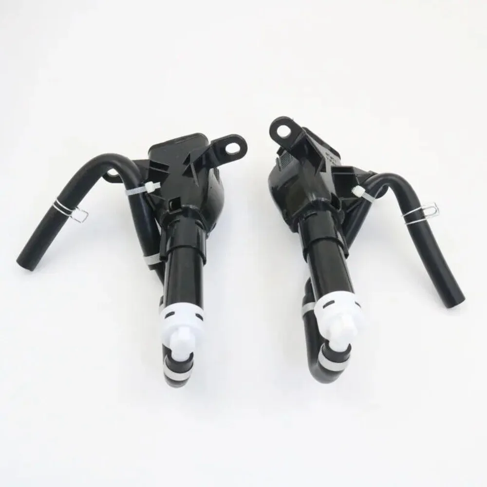 Car Front Headlamp Cleaning Sprayer Jet Pump Cap Cover Headlight Washer Nozzle For Mitsubishi Outlander 2006 2007 2008 2009 - view 6