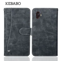 Leather Wallet For Samsung Galaxy XCover6 Pro Case 6.6