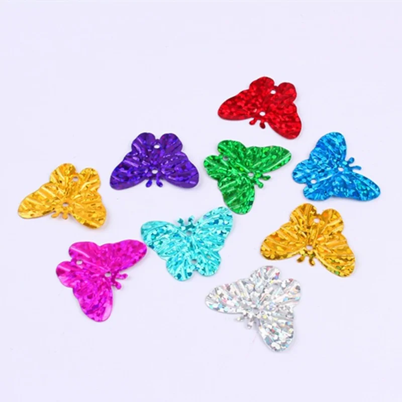 20pcs Butterfly Hair Braid Dread Dreadlocks Beads Hair Ring Star Braiding Hair Cuff Tubes Clip Jewelry Styling Accessories Mixed