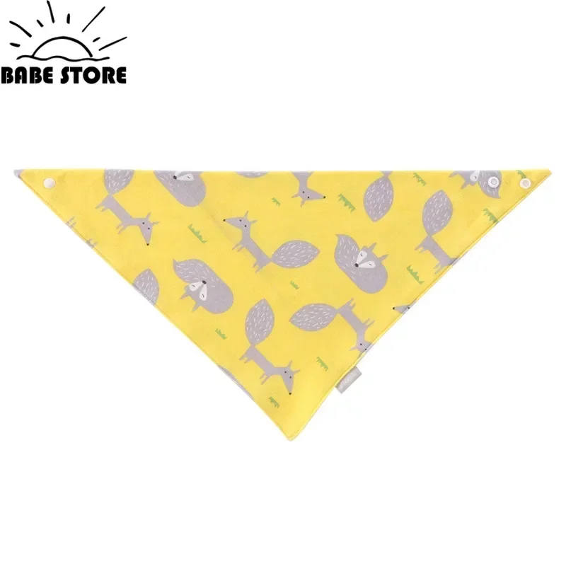 Baby Bibs  Cotton Bibs Triangle Burp Cloths Cartoon Bib Cartoon Saliva Towel Baby Feeding-Bibs Soft Absorbent Boys Girl Bib