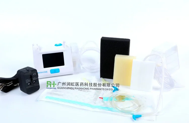 Medical device negative pressure wound therapy machine  vacuum pump  system in stock