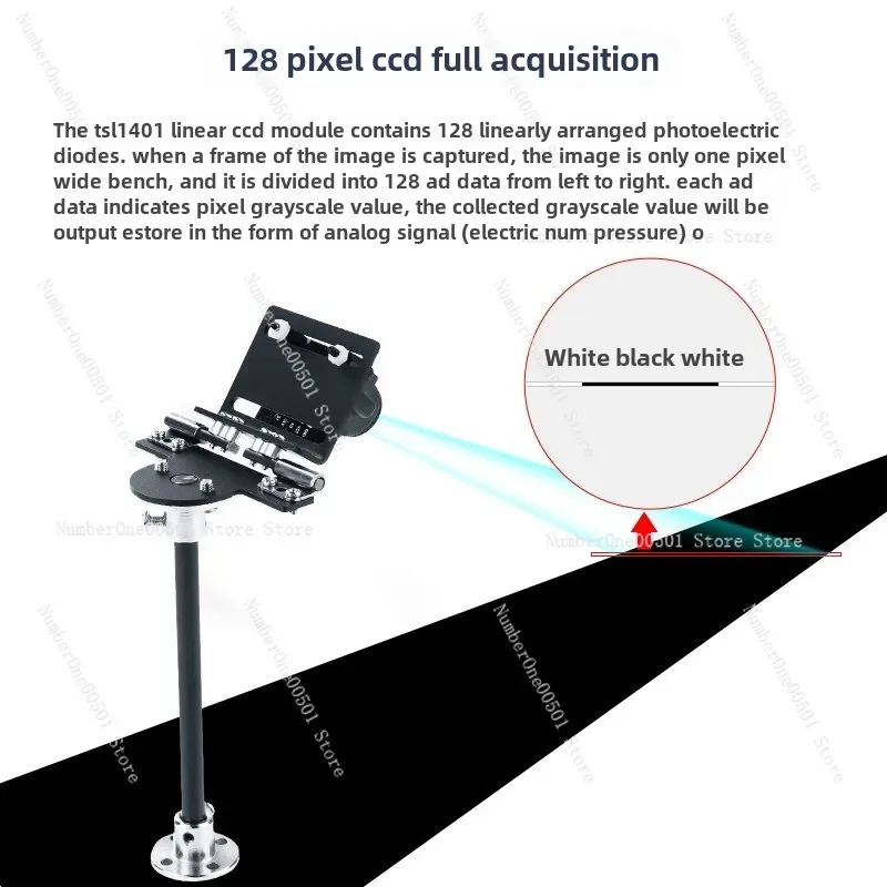 TSL1401 Linear Sensor Module Line Patrol Array Single Column Tracking Camera Car Electric Race