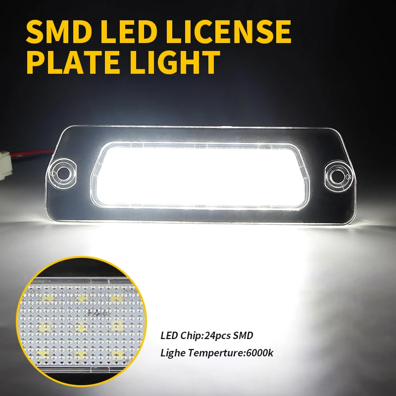 

2 шт. Canbus для Maserati GranTurismo GranCabrio Coupe 4200 4200GT белый светодиодный светильник номерного знака замена автомобильных аксессуаров