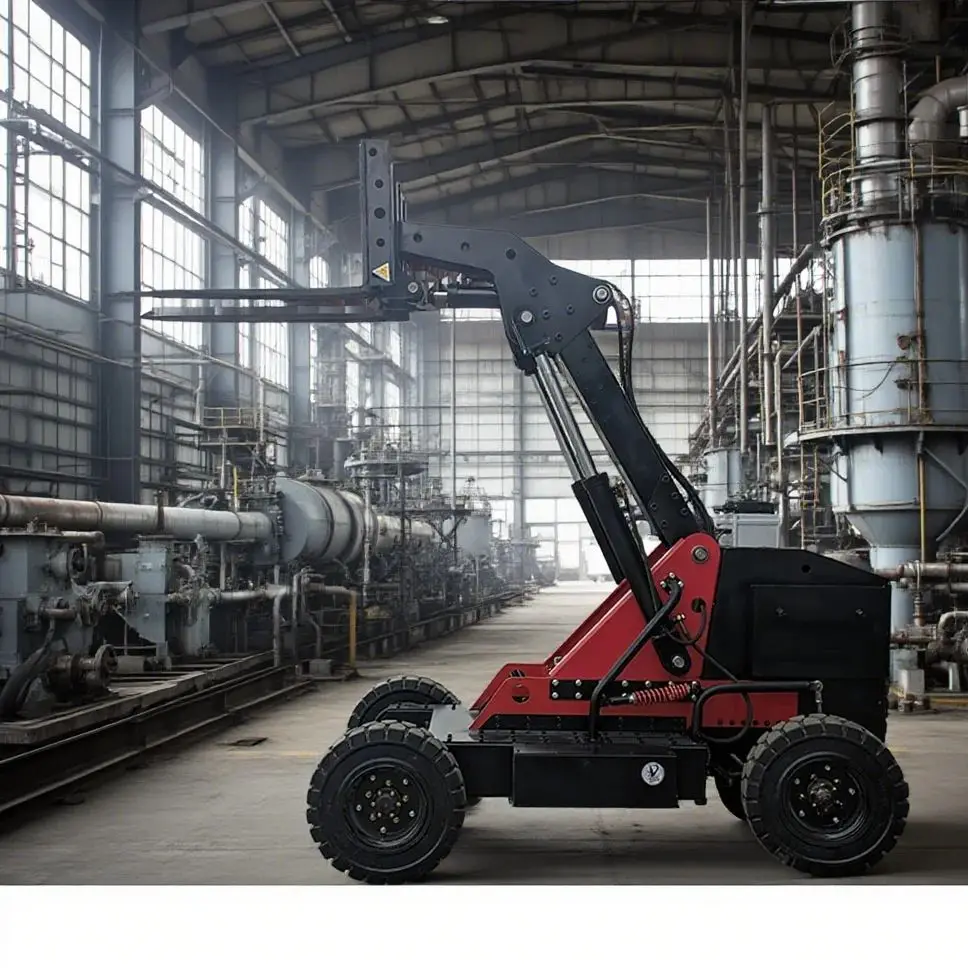 Intelligent Off-Road Forklift Small All-Terrain Quick Delivery Model for Diverse Handling Needs
