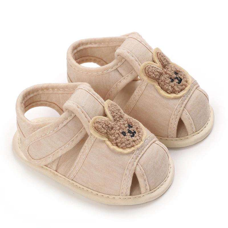 0–18 Monate Baby-Sneaker mit Bären-Stickerei für Jungen und Mädchen, Lauflernschuhe für Kleinkinder, weiche Sohle, Cord, lässige Babyschuhe – Detail 28