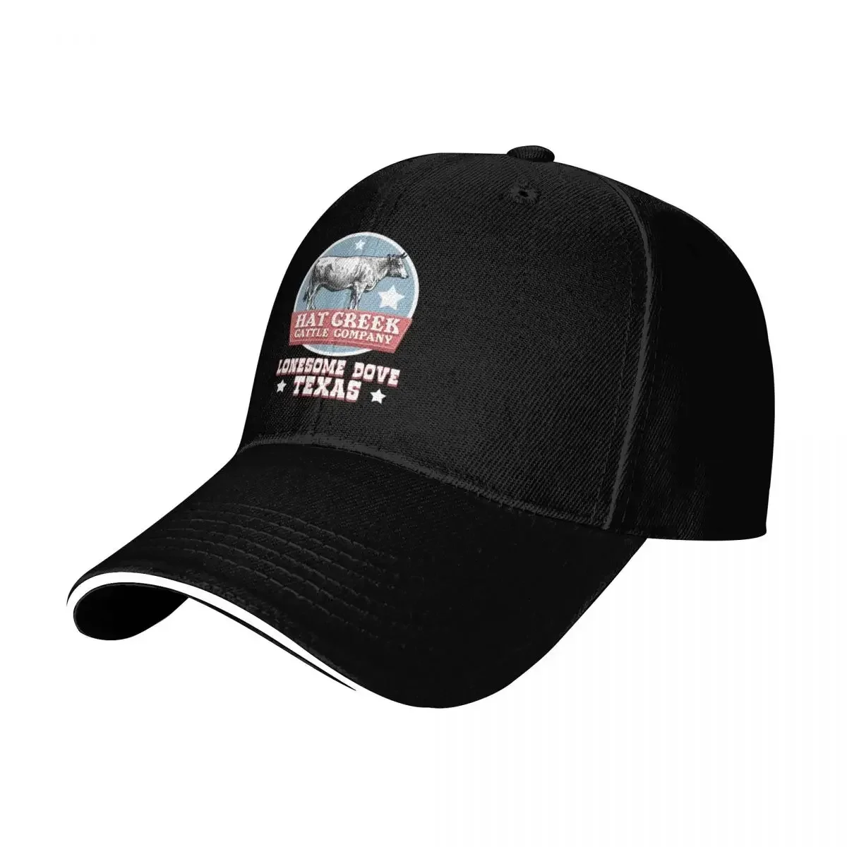 New Hat Creek Cattle Company. Lonesome Dove.Texas. Baseball Cap black luxury caps Custom  For Women Men's