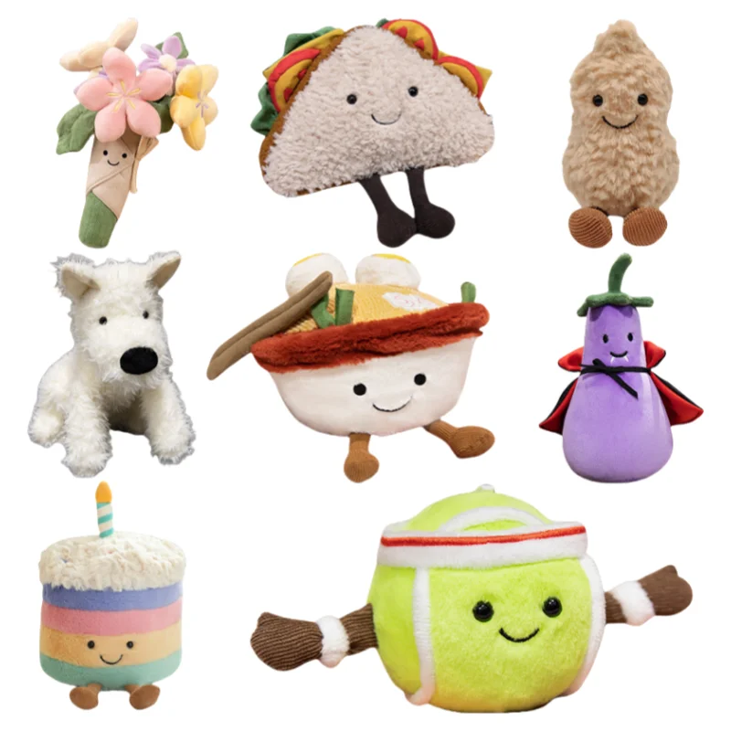 Fox pingüino Animal juguete de peluche serie Linda fortaleza de peluche criatura muñeca suave peluche conjunto de regalo coleccionable regalos de cumpleaños