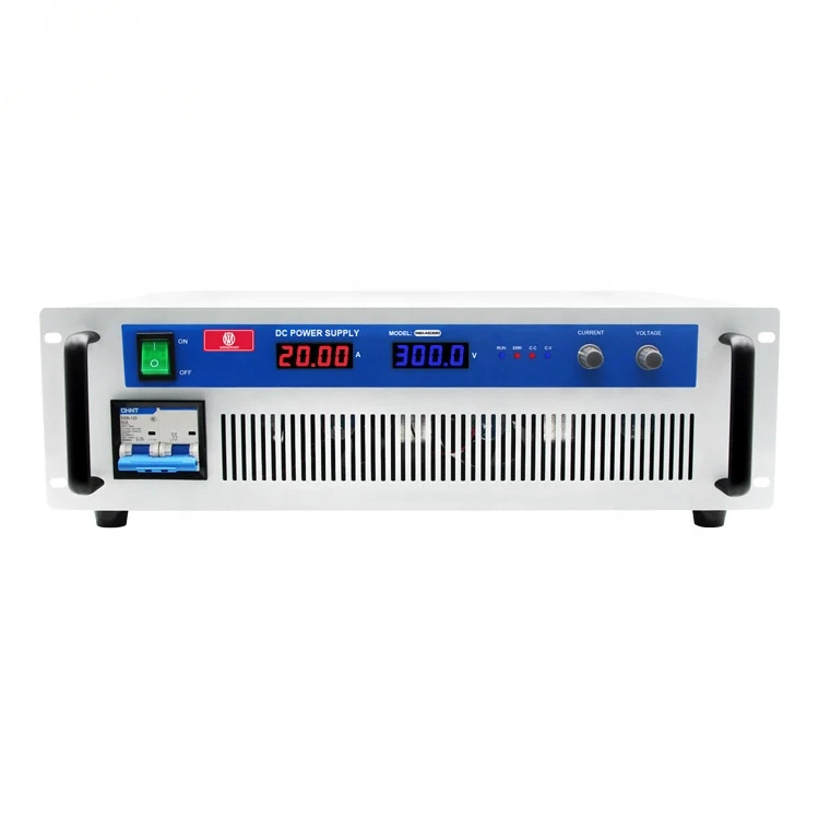 variable ac dc regulated 20a 6kw switching power supply 300v