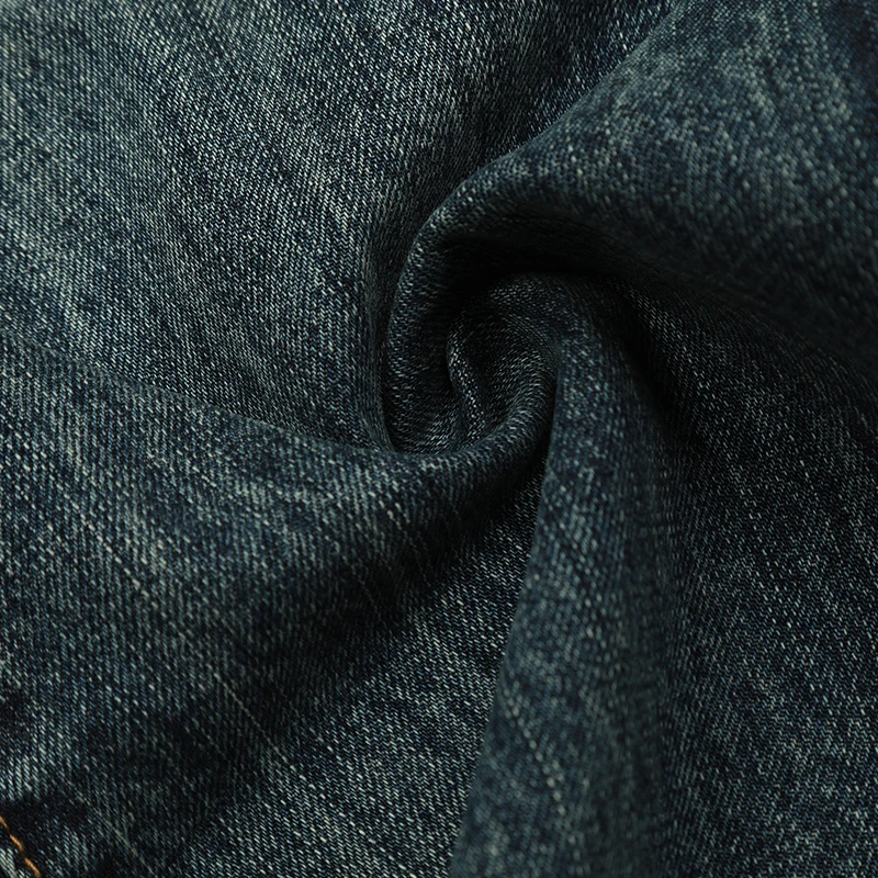 UPRAKF Ripped Jeans Streetwear Basic Pants High Street Autumn Casual Blue Pocket Denim Fashion Summer