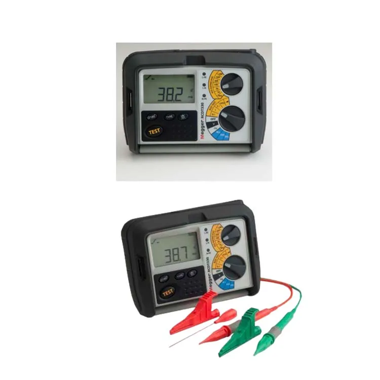 RCDT320 Residual Current Device Tester 50 - 280 V Auto-sequence & 2 Wire Leadset - BS1363 Mains Plug