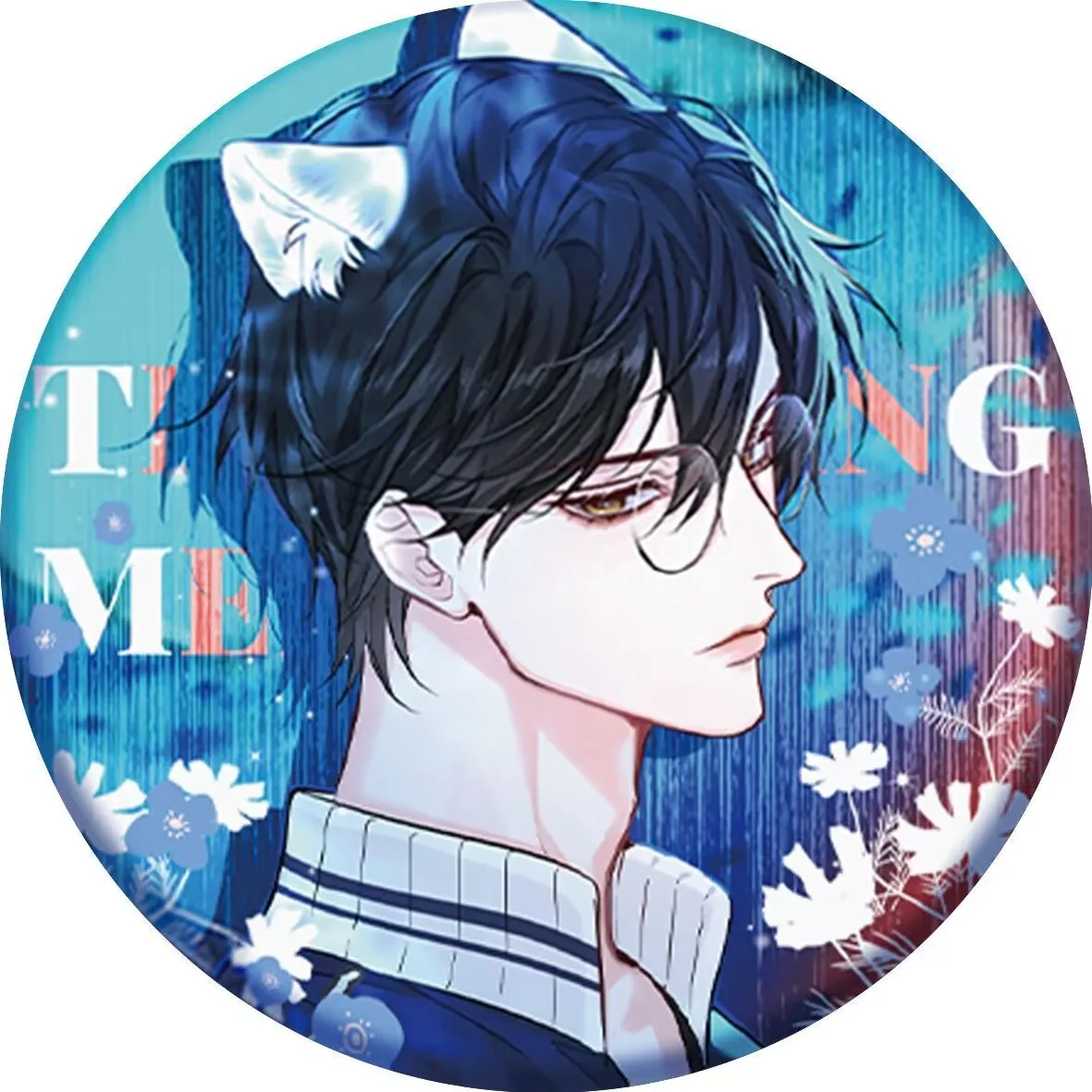 "Mermaid Has Fallen" peripheral "Lanbo Bai Chunian" Bar Badge brooch Pendant Mermaid Series peripheral