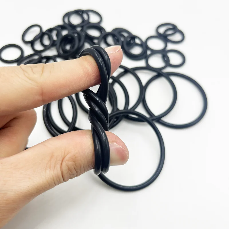 Gummi O Ring Dichtung Unterlegscheibe NBR Schwarz O-ring Sanitär Dichtung Korrosion Öl Beständig Hohe Temperatur Auto Automotive Reparatur Oring – Detail 5