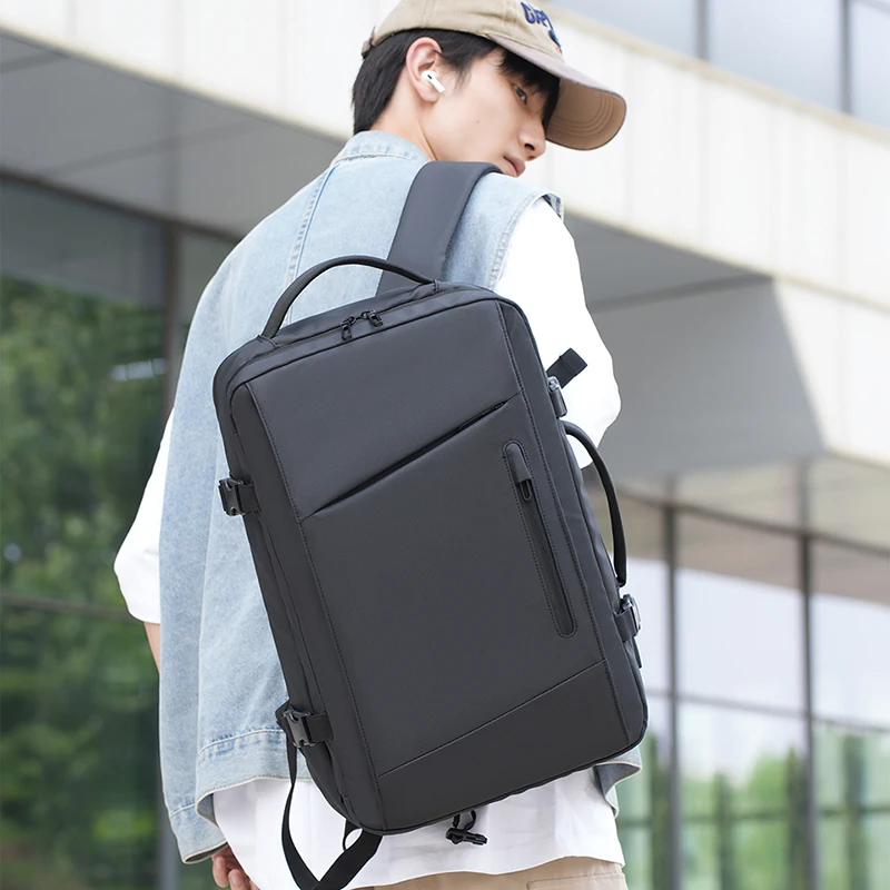 large-capacity-expandable-backpack-casual-commuting-luggage-bag-outdoor-travel-trendy-backpack-business-laptop-bag