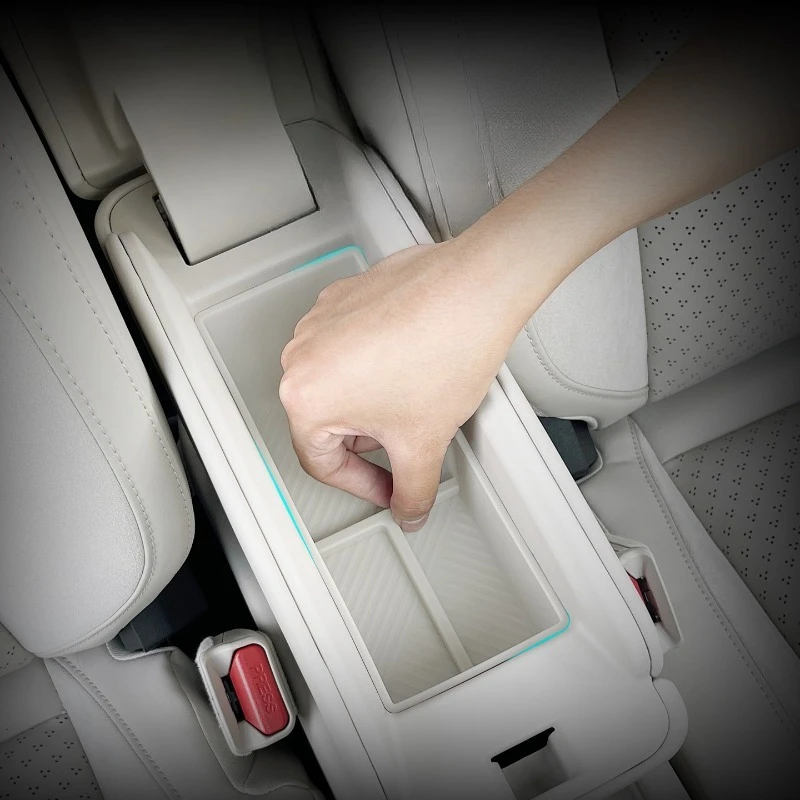 For NIO Firefly Original Color Armrest Storage Organizer Box Auto Interior Modification Parts
