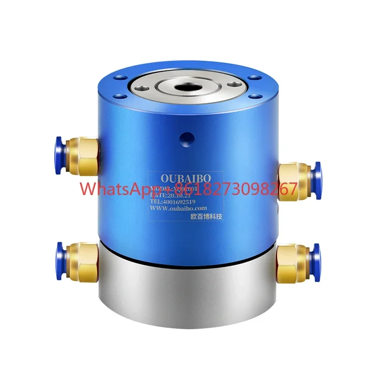 1 2 4 6 8 10 12 16 24 way pneumatic slip ring hollow ventilation liquid slip ring pneumatic rotary joint