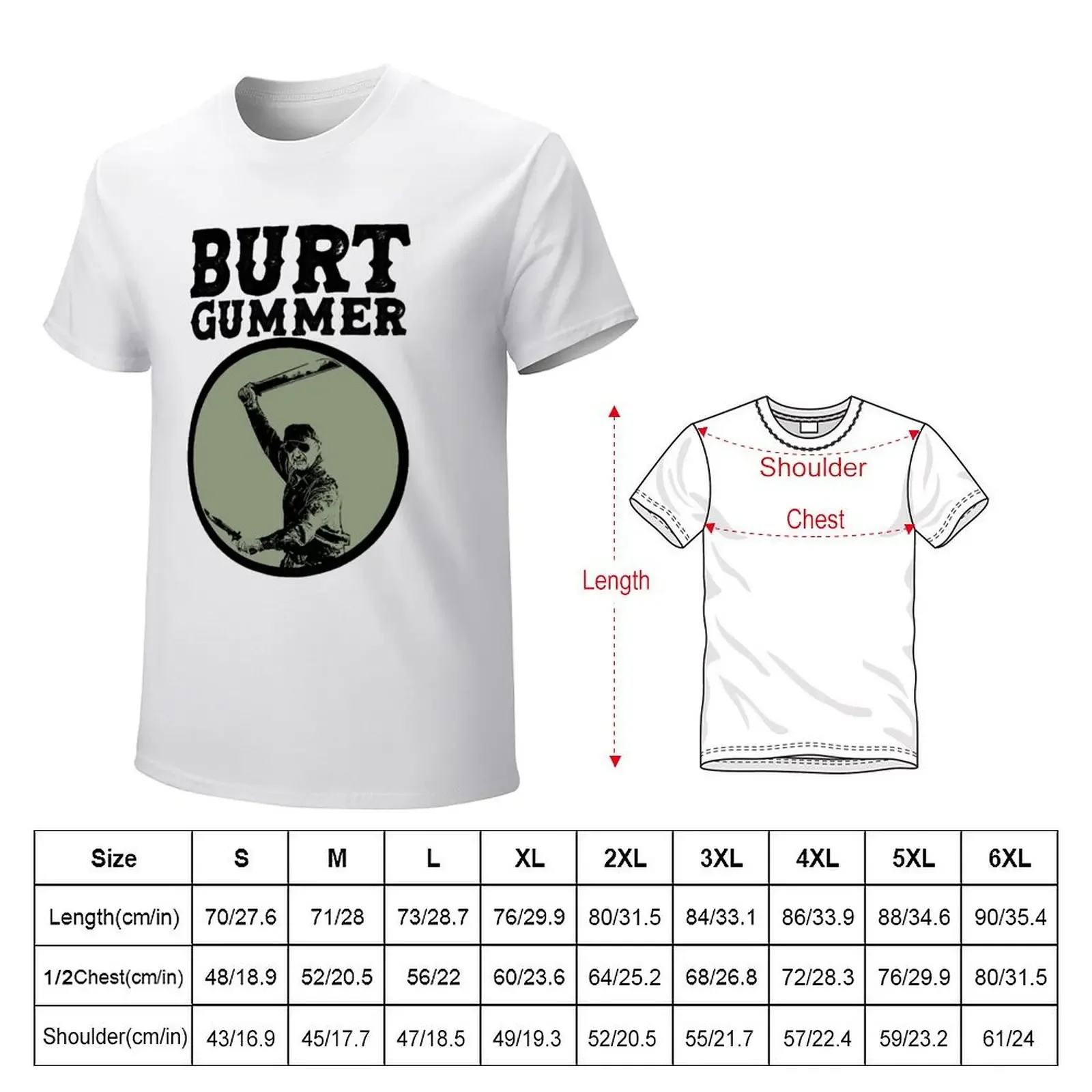 TREMORS - Burt Gummer shrieker island T-shirt anime clothes sports fans mens t shirts casual stylish