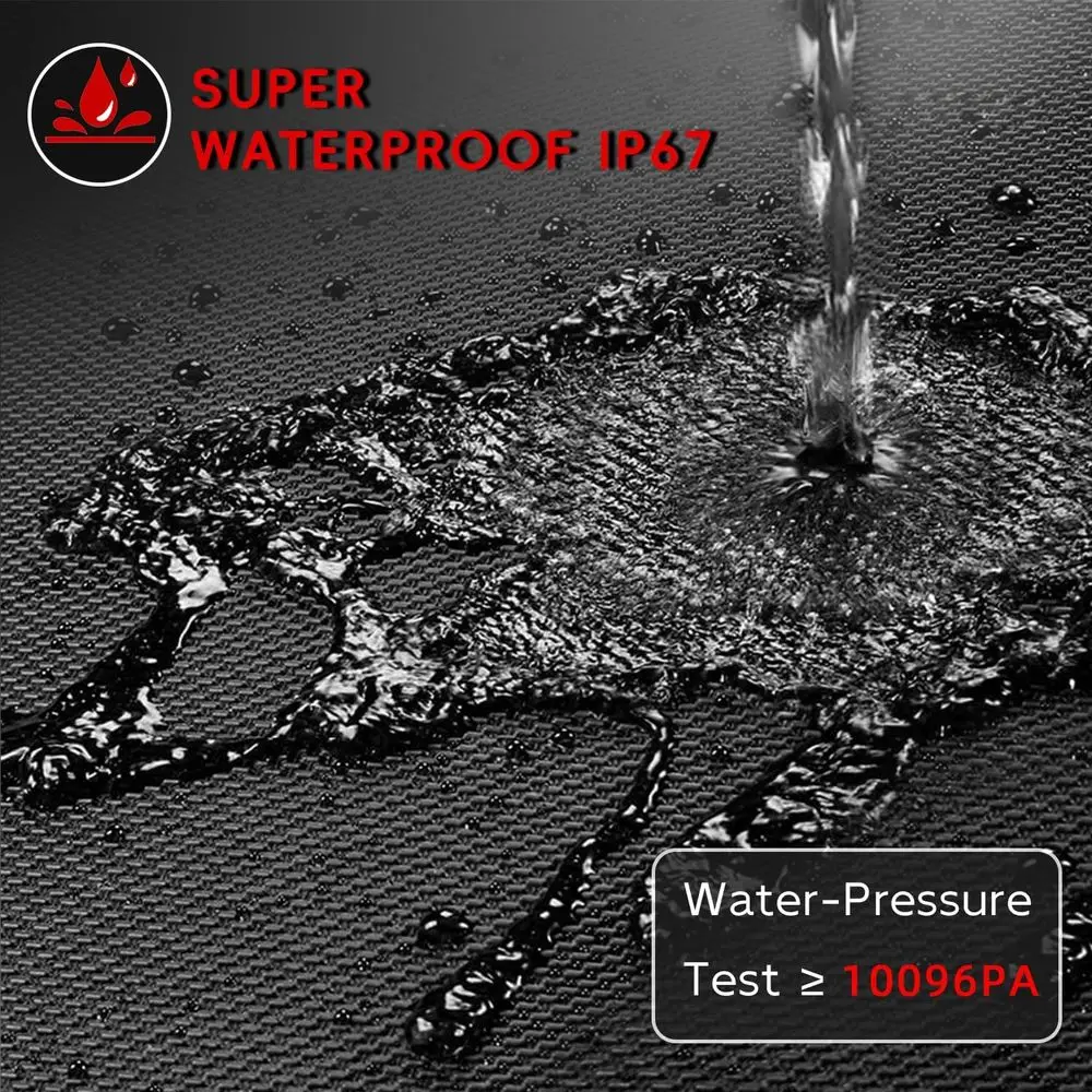 غطاء جزازة العشب بدون انعطاف |   800D أكسفورد الثقيلة |   خياطة إبرة مزدوجة |   بو للماء |   شريط التماس الخلفي |   في الهواء الطلق Windpro