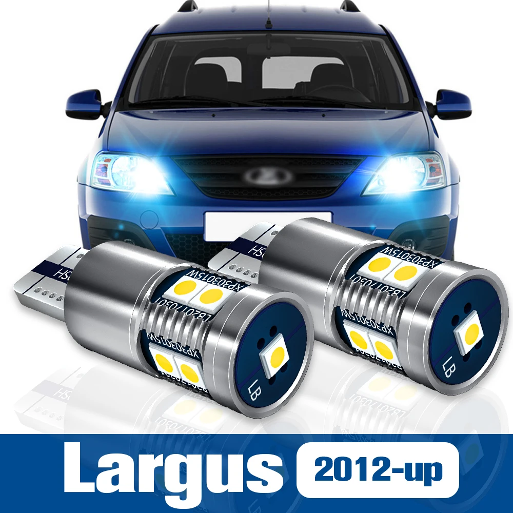 

2pcs LED Clearance Light Bulb Parking Lamp Accessories Canbus For Lada Largus 2012 2013 2014 2015 2016 2017 2018 2019 2020 2021