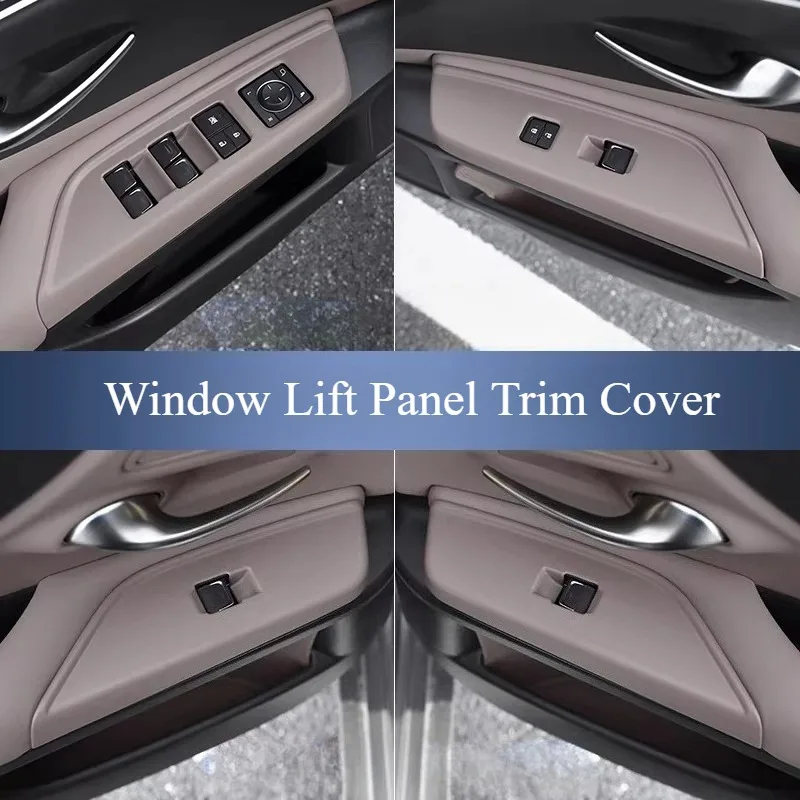 

Накладка на кнопку стеклоподъемника + декоративная наклейка на подлокотник для Lexus ES200 ES300h, аксессуары для интерьера