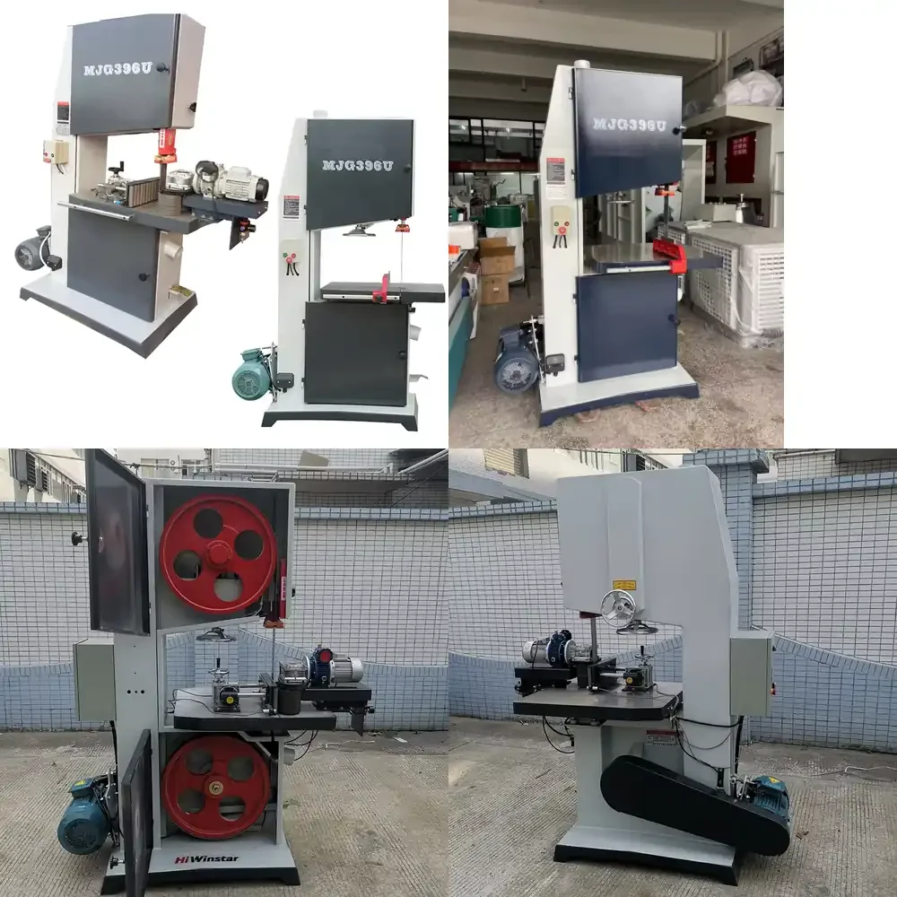 Automatic Feeding Wood Bending Joinery Band Saw Cutting Machine Multi-Function Curve Saw Vertical Band Saw Machine