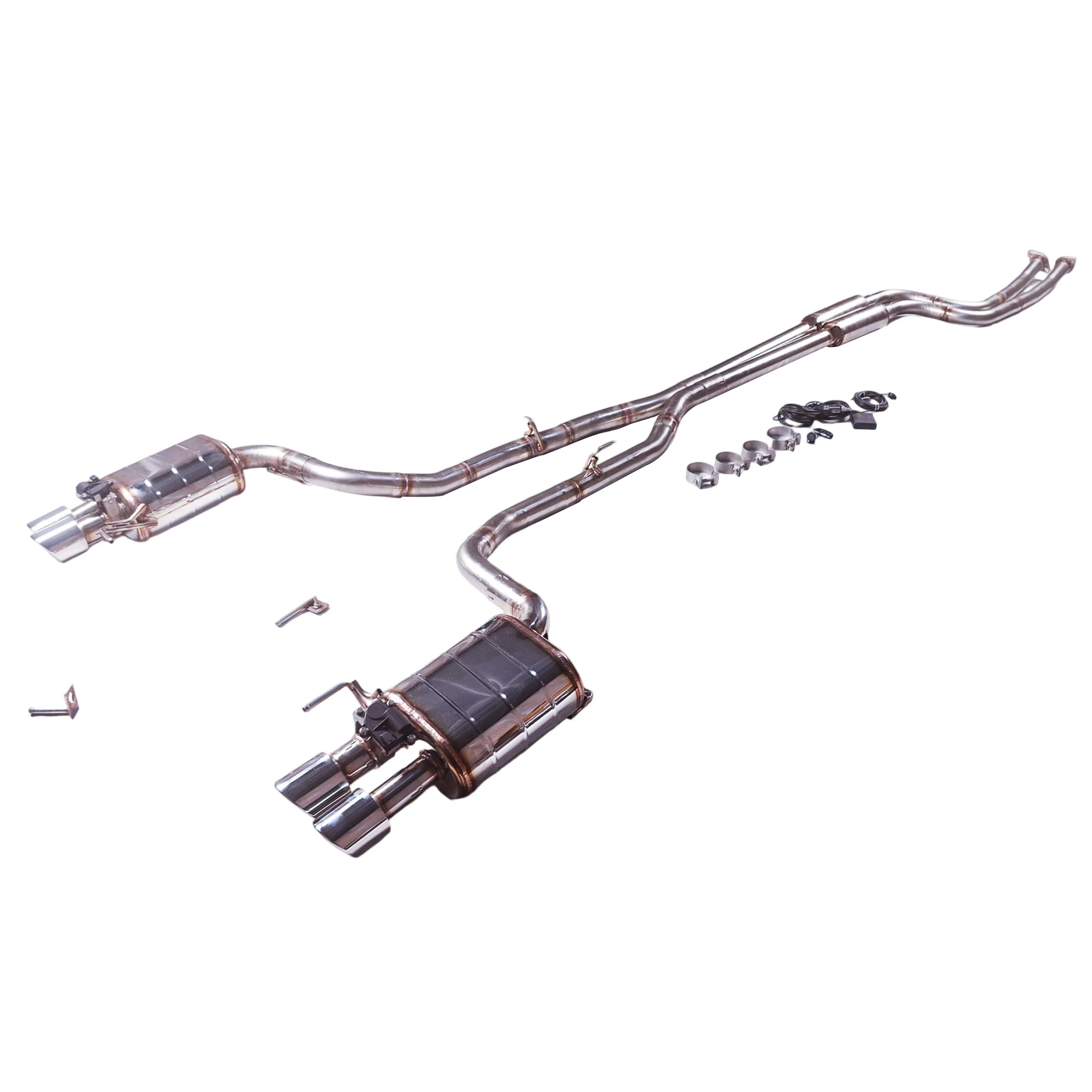 

GFC is applicable to BMW models 520, 523, 525, 528, 530Li 2.5L and 3.0L F18 Catback with valve exhaust system from 2011 to 2014