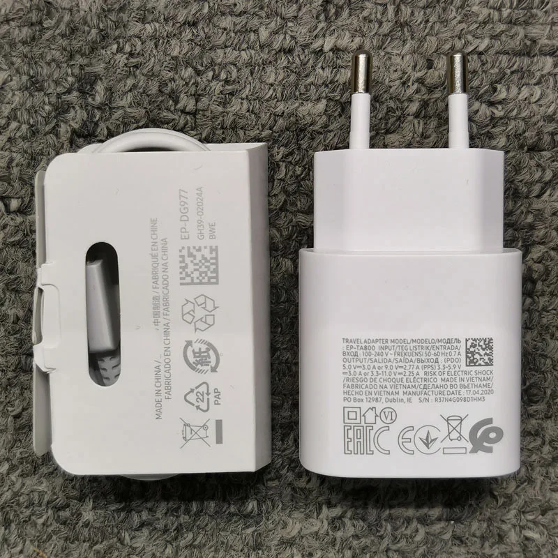 PD PSS 25w Super Fast Charger Super Fast Charging Power Adapter For Galaxy Z Fold 6 5 4 3 2 S24 S23 S20 S21 S22 Note 20 Ultra 10