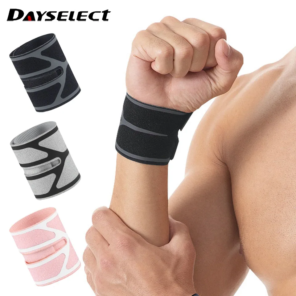 

1 шт., защита запястья, противоскользящая, сильная поддержка, обертка и компрессионная фиксация суставов, защита от скручивания травм, защита запястья для мужчин и женщин