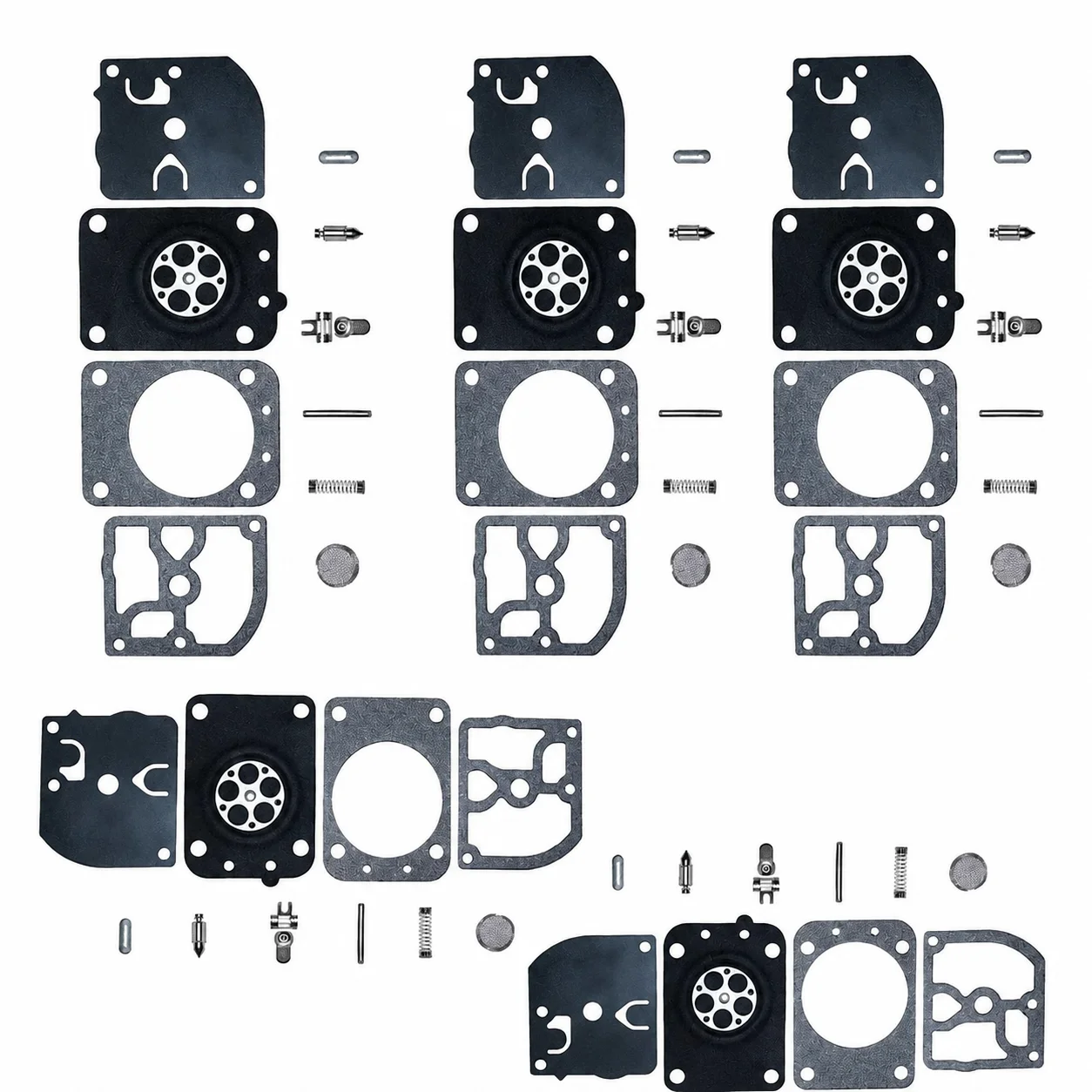 Carburetor Repair Kit Set For Stihl TS410 TS420, C1Q-S118/A-C, Zama RB-151 OEM 4238 007 1061, Disc Cutter Replacement Saw Parts