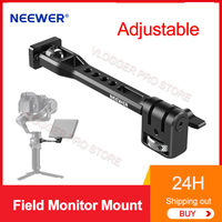 NEEWER GA005 Adjustable Field Monitor Mount for Gimbal Stabilizer 360° Rotating For DJI RS4 Pro RS3 RS2 RSC2