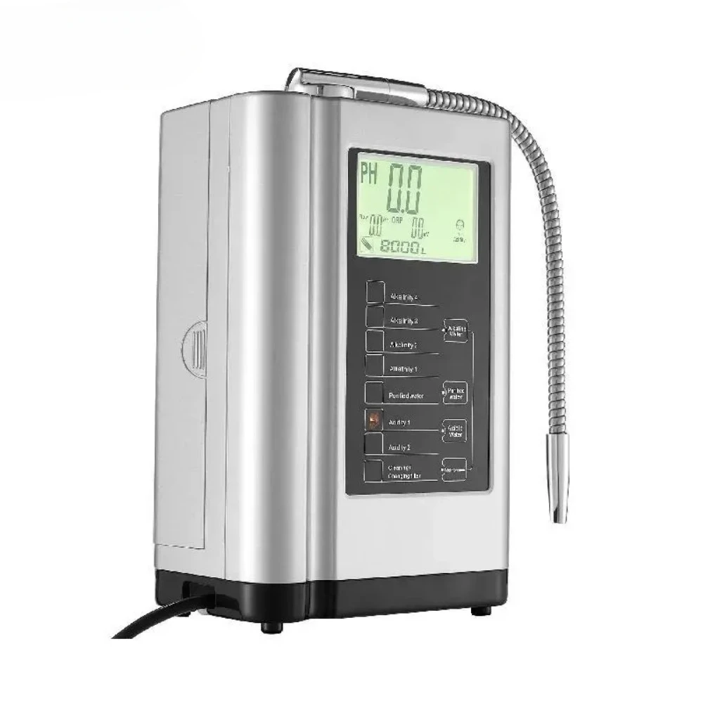 VEVOR Alkaline Water Ionizer Machine, pH 3.5-10.5 Alkaline Acidic Hydrogen Water Purifier