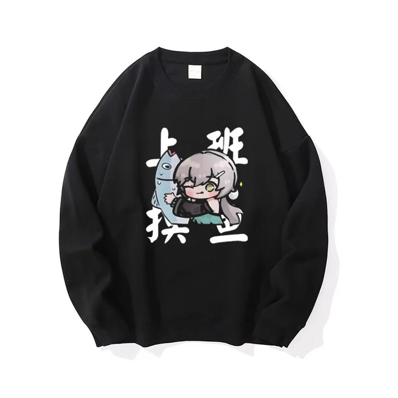 

Loose Fit Cotton Hoodie for Work Women's Sle Summer Casual Comfortable Breathable Sweatirt Trendy round Ne Design