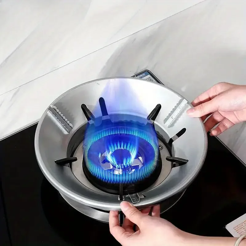 Gas Stove Frame Heat Concentrator Gas Stove Accessories Pot Auxiliary Support Anti Slip Bracket Holder Stove Wok Support Rings