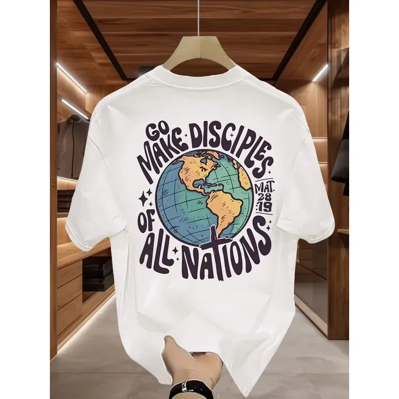 Retro Globe Tee Featuring 
