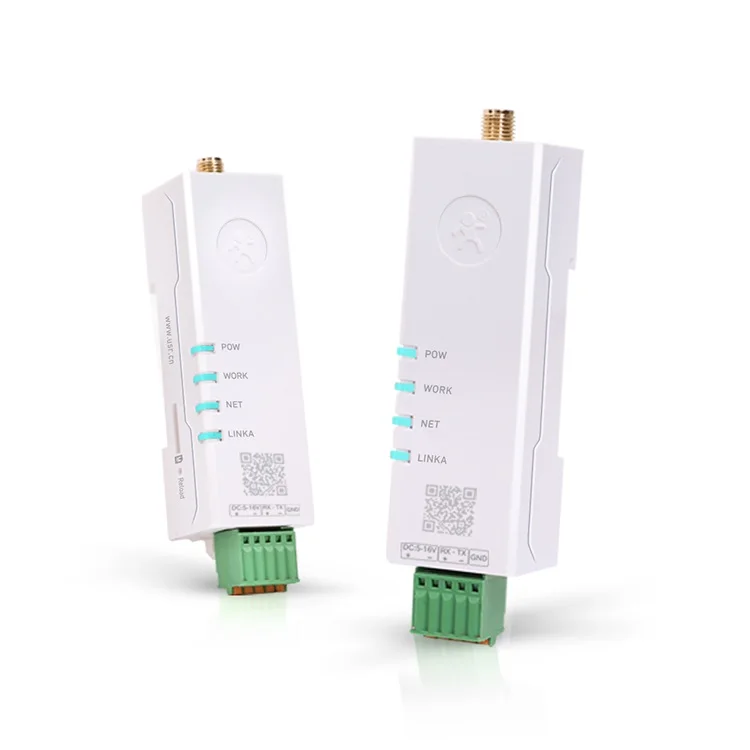 USR-DR154 Dr152 Din Rail 4G LTE Modems Industrial Cellular Modem Supports RS485 RS232 Port