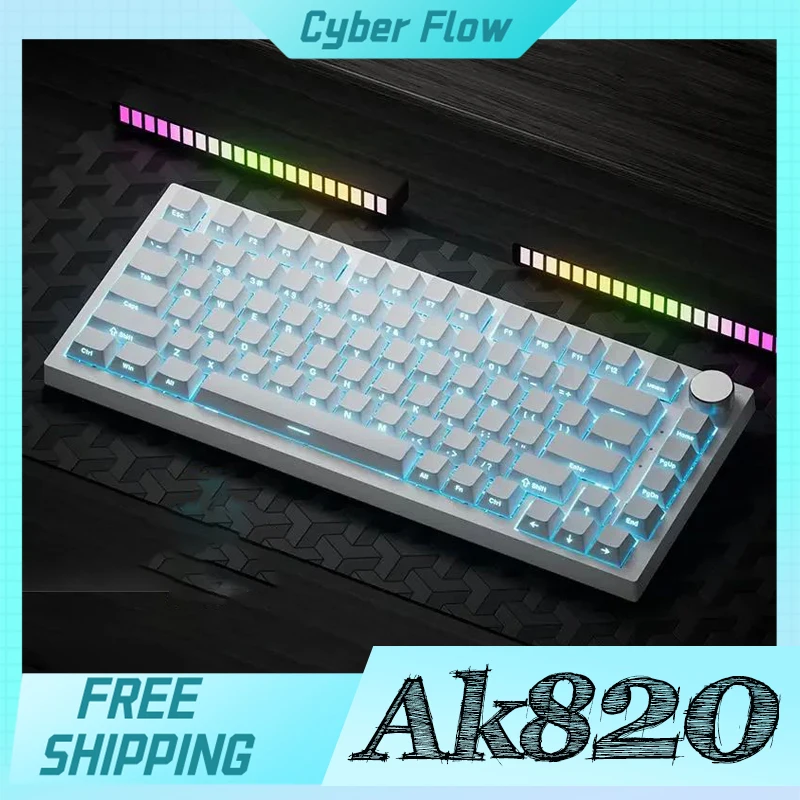 

Клавиатура Ajazz Ak820 Механическая Проводная/трехрежимная, с Rgb Подсветкой