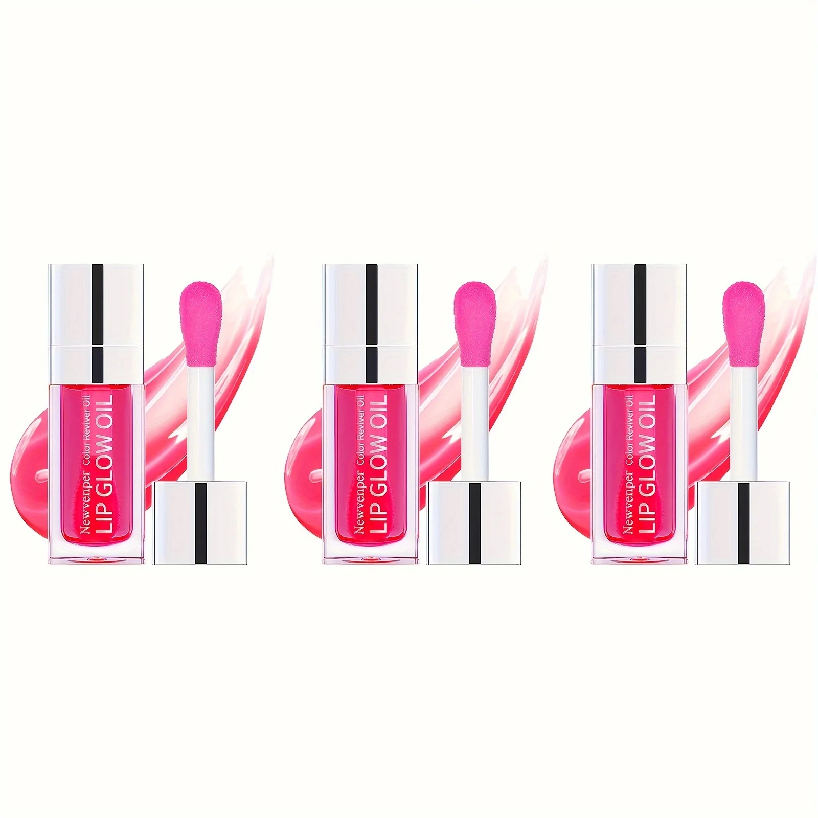 Feuchtigkeitsspendendes Lippenglanzöl, langanhaltender, aufpolsternder Lipgloss, transparenter Toot-Lippenbalsam, feuchtigkeitsspendendes Lippenöl für die Lippenpflege und trockene Lippen