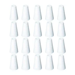 20PCS Blind Pull Cord Knobs White Blind Cord Holder White Pull Cord Pendants Downward End Window Blind Pull Cord Pendant