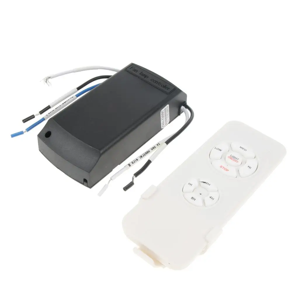 Accurate Timing Ceiling Fan Wireless Remote Control Set Compatible for Ceiling Fan Lamp Home Automation