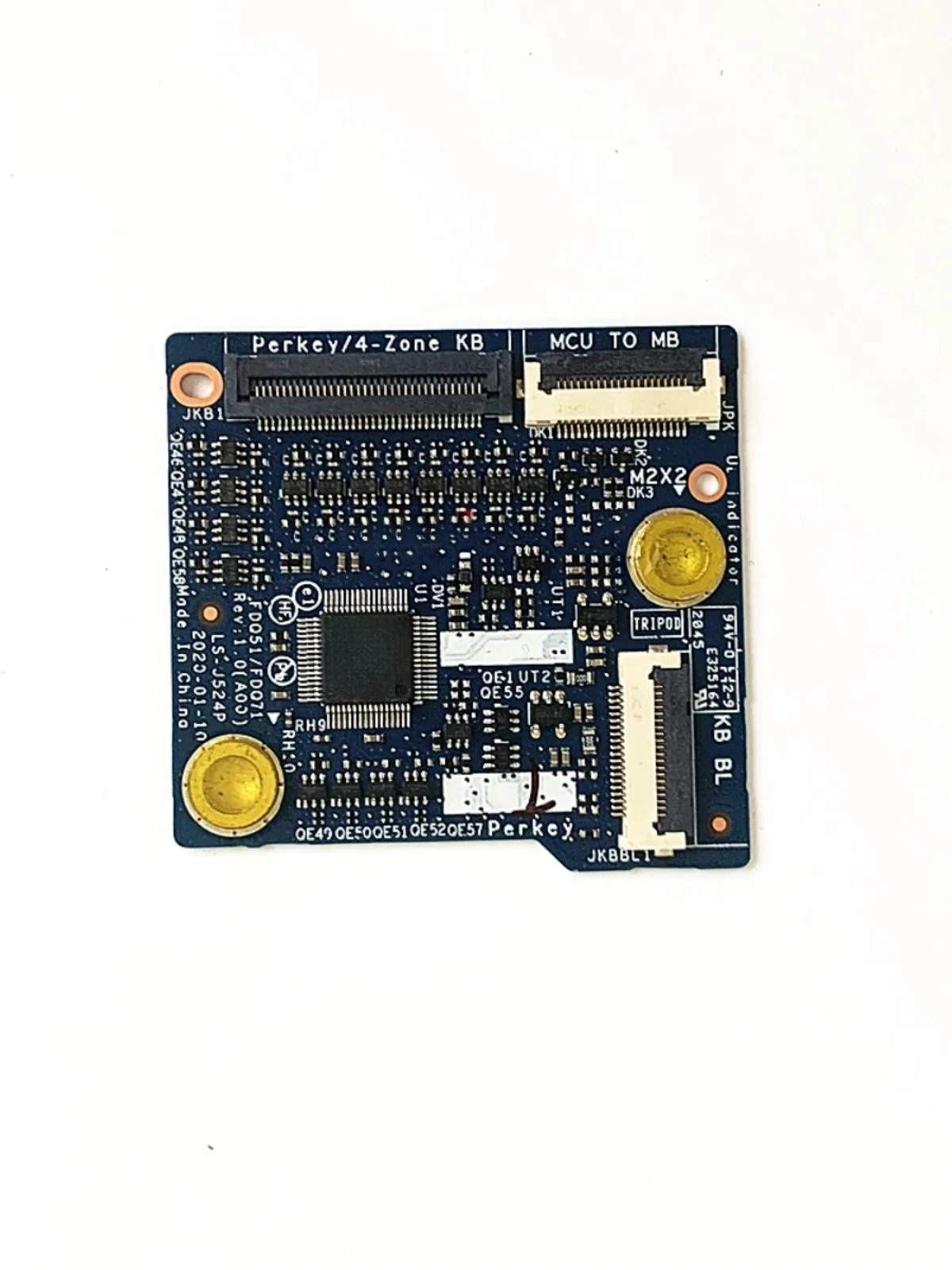 For Dell Alienware M17 R3 R4 Keyboard Board LS-J524P 0FCTXG Laptop Keyboard Board Replacement