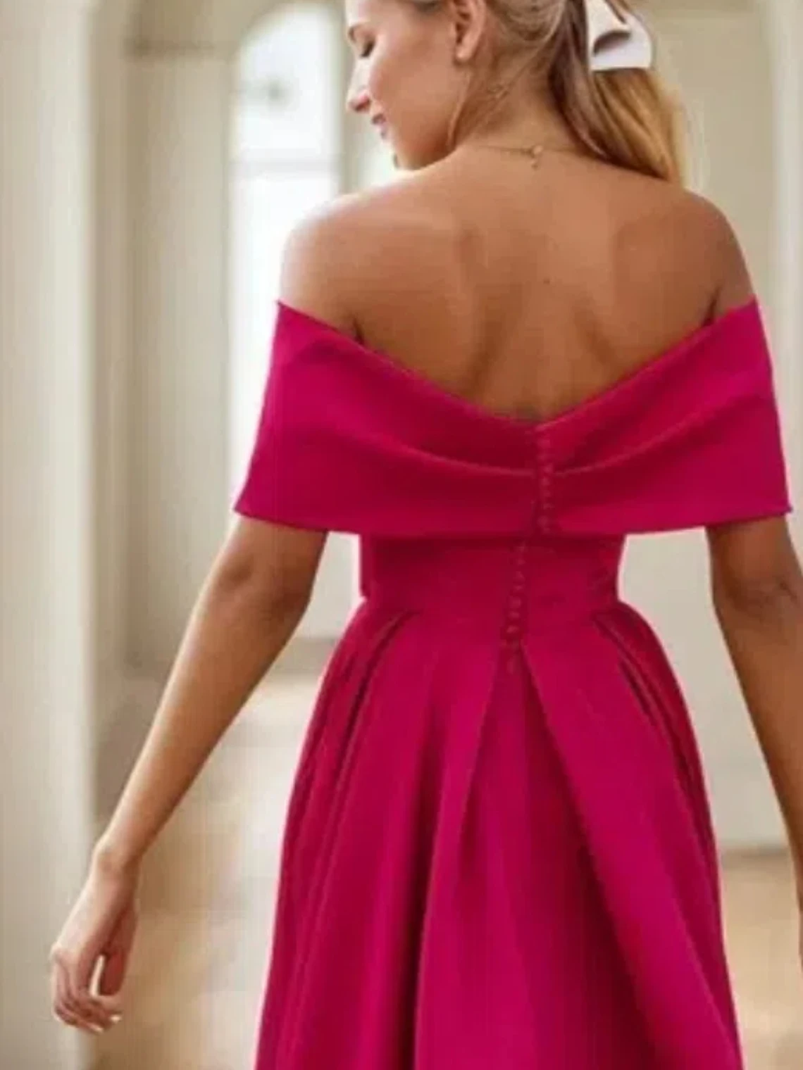 Elegant Modern A-Line Wedding Guest Gown Satin Slit One Shoulder Sleeveless Court Train Evening Formal Gown 2025 Free Customized