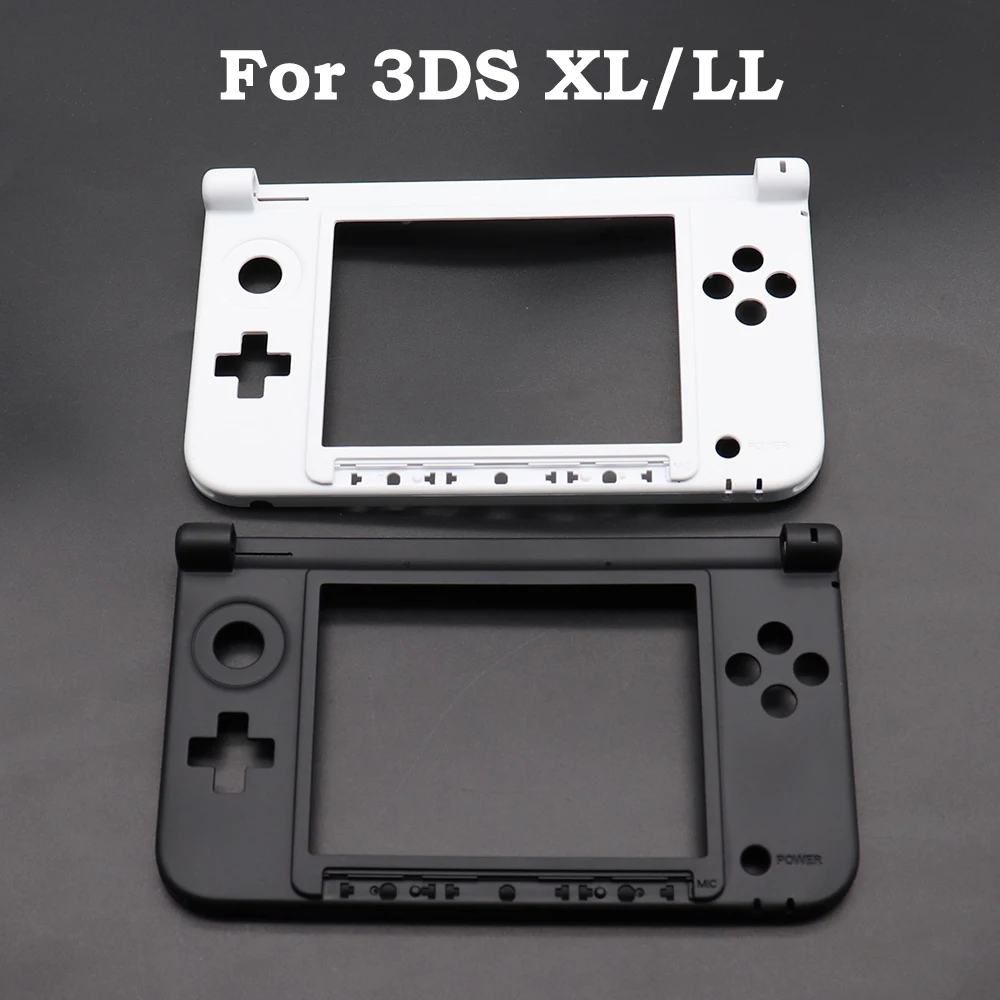 1PC For 3DSXL/LL Game Console Case Compatible With 3DS XL LL Replacement Hinge Part Bottom Middle Frame Shell Housing Case