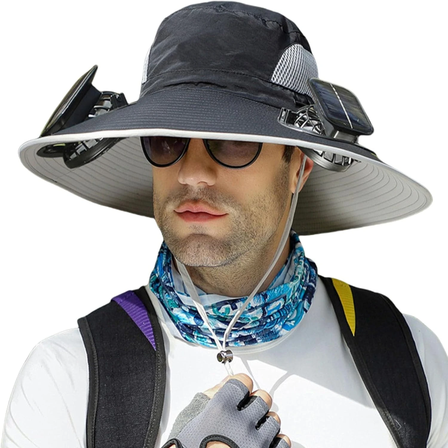 Stay cool and stylish with this perfect men's accessory for sun protection. This cool and functional sun hat will keep you looki