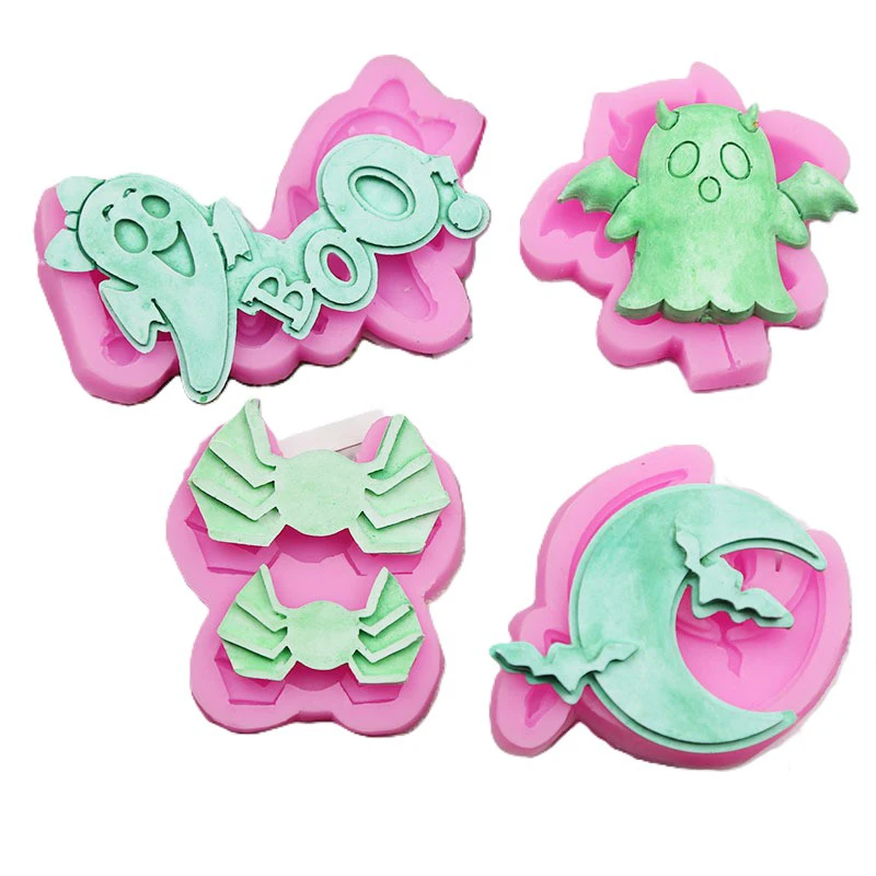 Ghost Halloween Fondant Tools Cake Decorating Silicone Mold For Baking Of Kitchen Accessories Cooking Bakery Pastry Mug