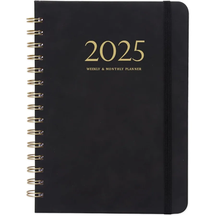 

2025 Planner Weekly and Monthly Planner 2025 6.4" x 8.5" Jan Dec 2025 Calendar Planner Daily Planner Premium es TwinWire Bindin